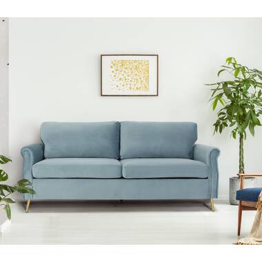 Duck cheap blue sofa